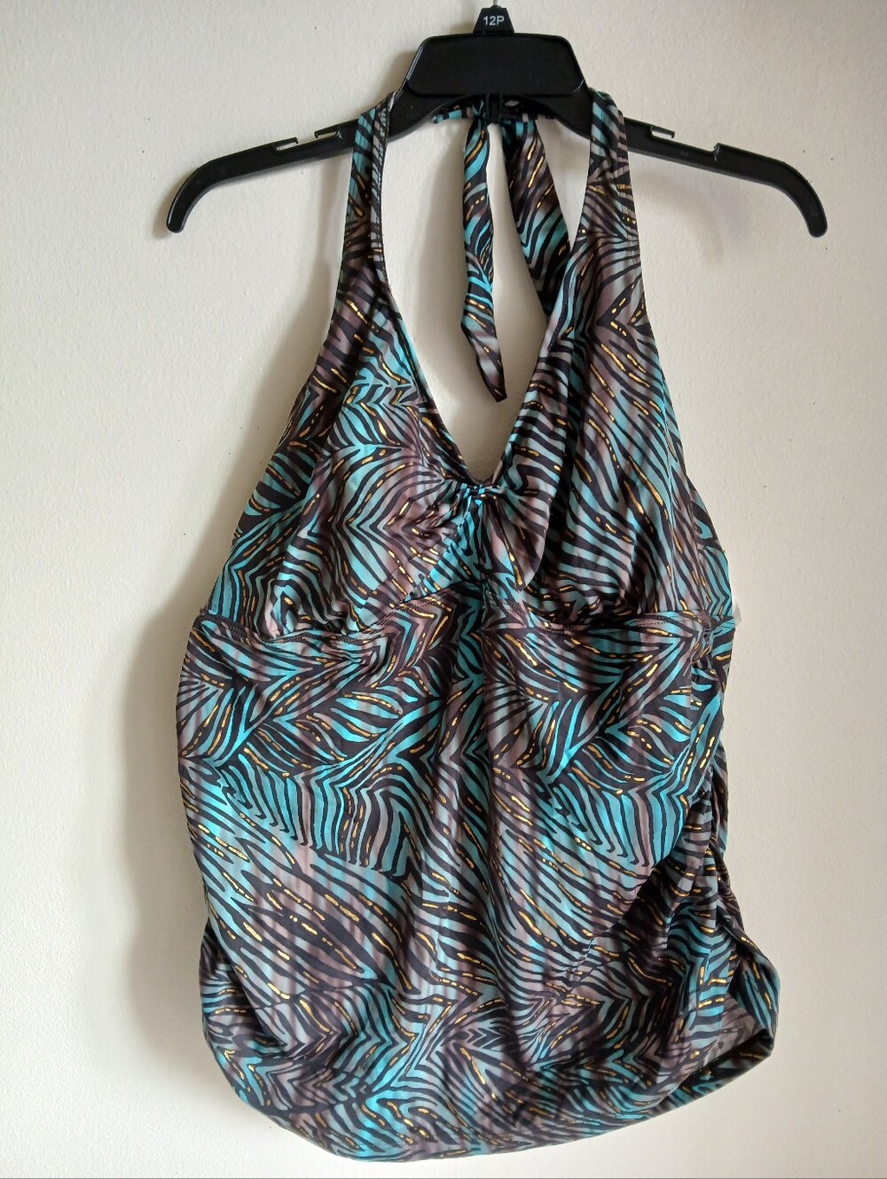 Delta Burke Swimwear Top Size 22W